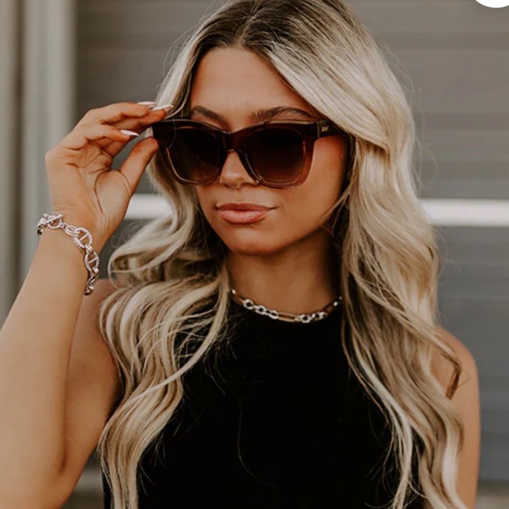 Quay Australia after hours Brown coffee  Sunglasses